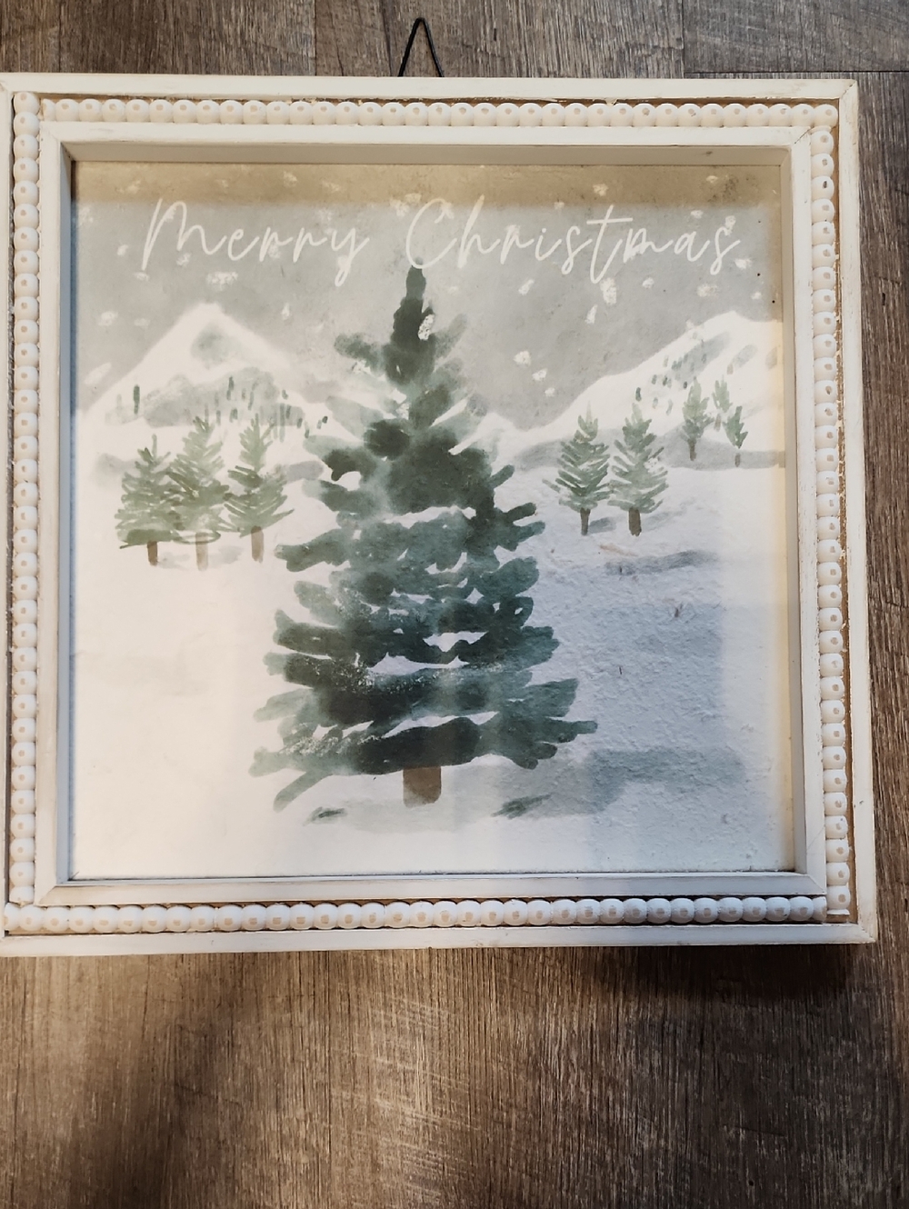 Holiday Pine Tree Wall Art - Green
